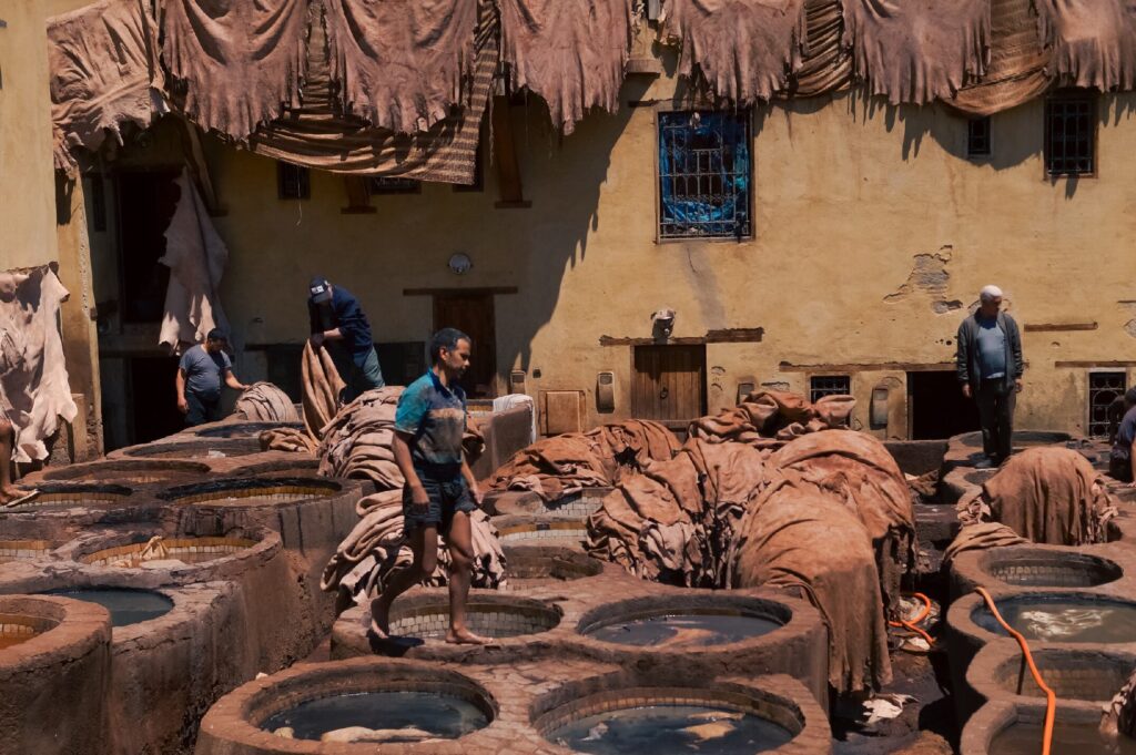 Curtume, Fez, Marrocos