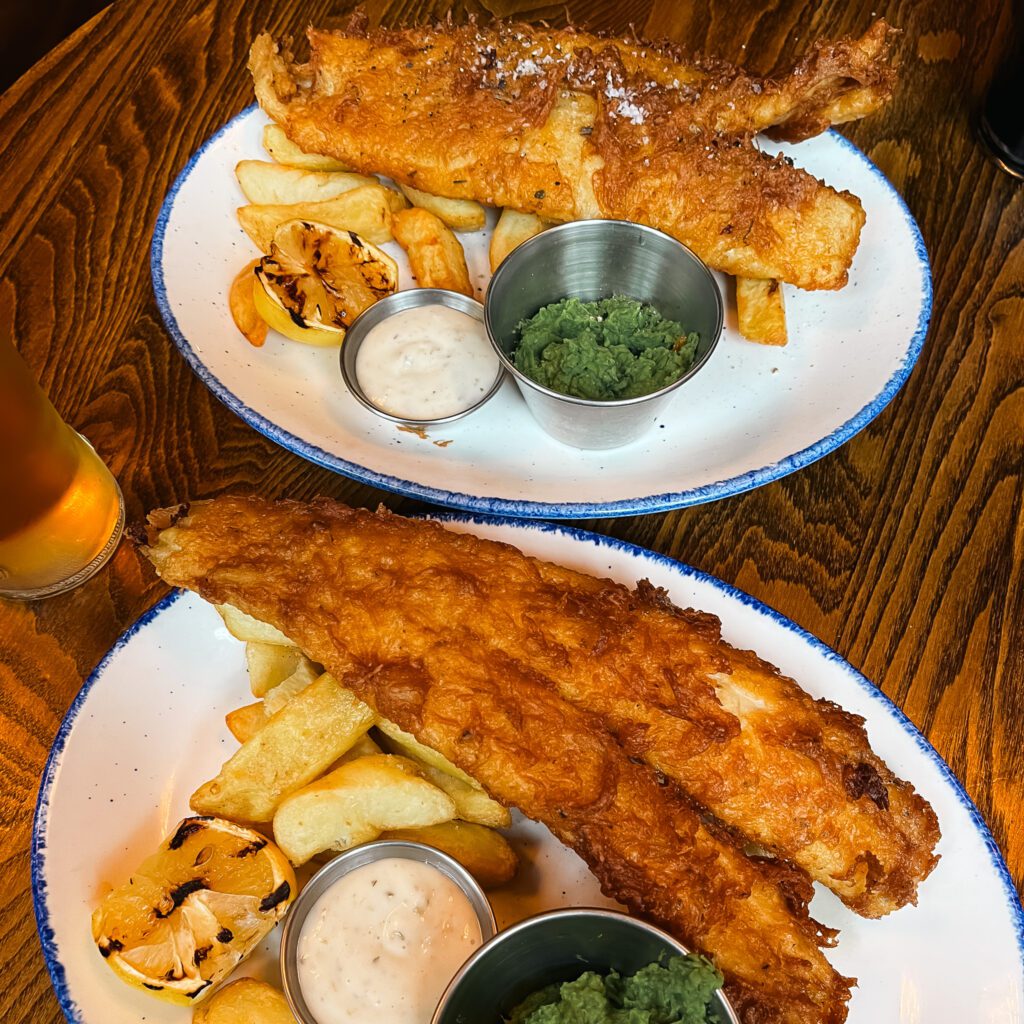 Londres em 3 dias o que fazer: FIsh and Chips